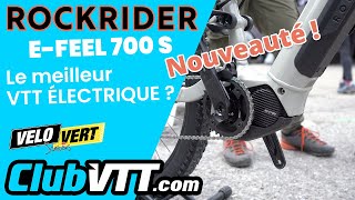 Vtt électrique Rockrider EFEEL 700S le meilleur vtt électrique toutsuspendu all mountain   762 [upl. by Daus]