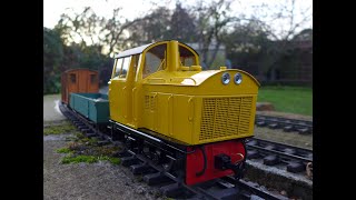 Roundhouse Conway Castle on the Rat and Mole Railway 161124 [upl. by Lorelle]