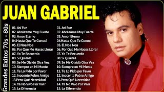 JUAN GABRIEL VIEJITAS CANCIONES BALADAS ROMANTICAS  JUAN GABRIEL GRANDES ÉXITOS 9 [upl. by Ecinhoj]