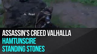 Assassins Creed Valhalla  Hamtunscire  Standing Stones [upl. by Ayatal380]