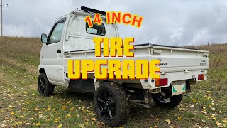 14quot Tire Upgrade [upl. by Etnuaed]