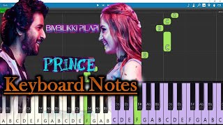 Bimbilikki Pilapi Song Keyboard Notes  Thaman S  Anirudh  Sivakarthikeyan  Prince [upl. by Jessamine]