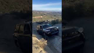 stock 4Runner trd orp Cleghorn for the first time 🦦 4runneroffroad 4runnermafia offroading [upl. by Niamert]