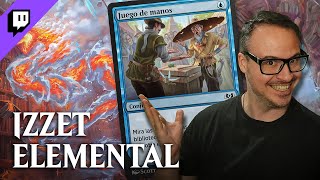 🌊 Mazo Como No Habías Visto Antes 🌊 IZZET ELEMENTAL  Magic Arena Standard [upl. by Narbig460]