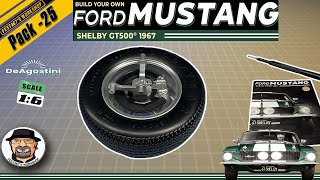 Build Your Own Ford Mustang Shelby GT500  16 scale  DeAgostini  Issue 25 [upl. by Aliuqet]