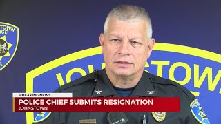 Johnstown Police Department chief resigns [upl. by Ulphi]