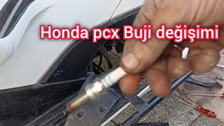 Honda pcx buji değişimi [upl. by Nnod]