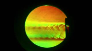 Color Schlieren Filters with a Supersonic Nozzle [upl. by Seda]