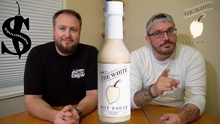 The White Hot Sauce  Scovillionaires Hot Sauce Review  230 [upl. by Linnette]