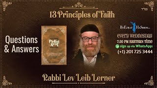 Can a person in the beginning stage of conversion wear tzitzit Thirteen Principles of Faith [upl. by Aniz]