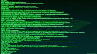 Green Scrolling Spy Screen [upl. by Baker]