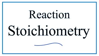 How to Solve Reaction Stoichiometry Problems MassMass MassLiter etc [upl. by Rasla507]