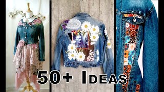 50 Jean Jacket Upcycle Ideas to Inspire Your Next Project [upl. by Lore809]