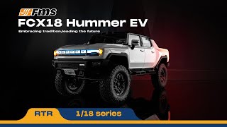 🚙 FMS 118 FCX18 Hummer EV Pickup Truck RTR⚡ [upl. by Airretnahs453]