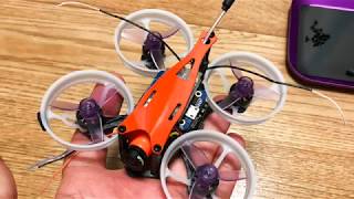 Micro Drone HD RecordingNano Vespa80 HDwt Frsky Xlite [upl. by Volnak]