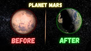 terraforming Mars Realistically  universesandbox space planets terraforming [upl. by Clotilda205]