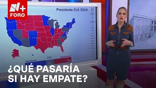 Elecciones Estados Unidos 2024 ¿En qué estados podrían empatar Trump y Harris  Paralelo 23 [upl. by Pepin]