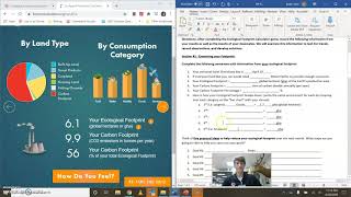 Ecological Footprint Results  Section 1 [upl. by Ahsilra861]