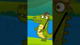 Ah Les Crocodiles 🐊  Comptine pour Enfants en Animation Colorée  Chanson pour enfants [upl. by Nerro502]