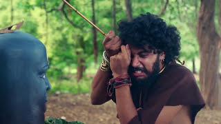 Kannappar Climax Scene  Raja Rudrakodi  Lord Shiva [upl. by Adnauqahs192]