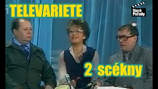 Bohdalová a Dvořák  2 scénky TELEVARIETE Televariete JiřinaBohdalová Dvořákretroshow [upl. by Akirdnas]