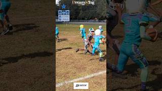 firstdown Stiffarm 8u Atlantic Stingrays 2 Jacob Robinson 1st down run vs Argyle in playoffs [upl. by Memory275]