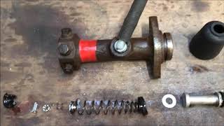 Massey Ferguson 595 brake repair part 2 [upl. by Eiresed]