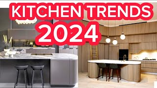 KITCHEN TRENDS 2024  9 TOP KITCHEN DESIGNS TRENDS AND IDEAS [upl. by Isbella756]