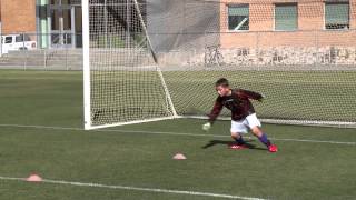 Goalkeeping Drills for the Beginner 11 [upl. by Claudine]