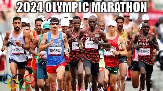 the 2024 OLYMPIC MARATHONParis [upl. by Antonietta769]