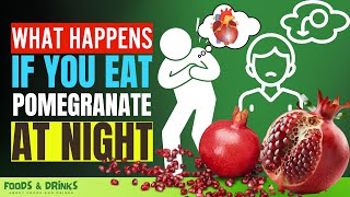 Eating Pomegranate At Night Benefits Doctors Never Say These 11 Health Benefits Of Pomegranate [upl. by Simetra]