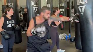 Boxing Clases at TITLE Boxing Club [upl. by Akere415]