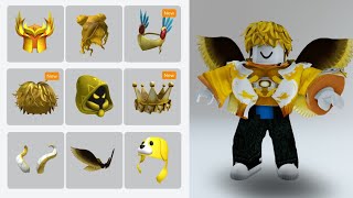 7 FREE GOLD ITEMS IN ROBLOX THAT EASY TO GET😳🤑 2024 [upl. by Gladstone893]