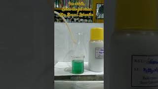 Preparation of Chromium Sulphate solution shorts subscribe [upl. by Terrell]