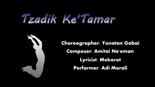 Tzadik KaTamar  IFD Israeli folk dancing for beginners [upl. by Moody]