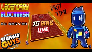 EU Server Legendary Block Dash stumbleguyslive stumbleguys fyp live stumbleguysbr [upl. by Leuas]