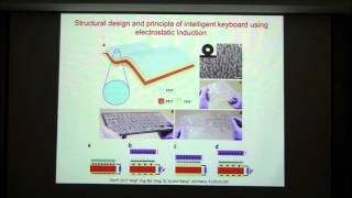 Tutorial video on triboelectric nanogenerators as selfpowered sensors by Prof Zhong Lin Wang [upl. by Ellenad]