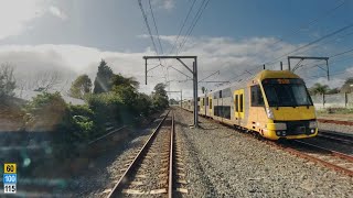 Real time train journey  Macarthur to Central via Sydenham Express  Slow TV [upl. by Nnaynaffit]