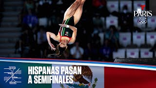 México España y Cuba pasan a semifinales en Clavados 10 m individual  Juegos Olímpicos París 2024 [upl. by Dennett]