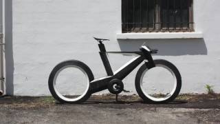 THE CYCLOTRON BIKE Revolutionary Spokeless Bike [upl. by Elboa]