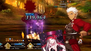 【FGO】Emiya Black Grail 3T Loop Ft Oberon [upl. by Carberry506]