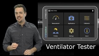 Citrex H5  Gas Flow Analyzer for biomedical engineers to test ventilators and anesthesia machines [upl. by Norat]