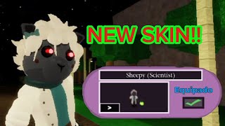 🐑PIGGY NEW quotSHEEPY SCIENTIST SKIN💥👩‍🔬💚 [upl. by Lifton]