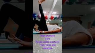 Core y reeducación postural respiración consciente incontinenciaurinaria suelopelvico diastasis [upl. by Yardna]