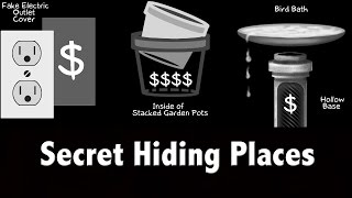 Stash Your Swag 100 Secret Hiding Places for under 50 secret stash Life Hacks Tips [upl. by Adrell]