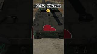 💀Decals in War Thunder💀warthunder tank memes [upl. by Eiramanad]