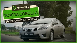 Gumtree PreOwned Awards Car Reviews  Toyota Corolla [upl. by Akimehs]