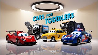 Cars  Fun Song for Toddlers [upl. by Salomo]