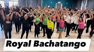 ROYAL BACHATANGO coreografia Petronela Calciuballi di gruppo 2023line dance TUTORIAL Cottini [upl. by Esihcoc666]