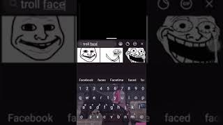 Troll face trollface shortvideo [upl. by Simonsen]